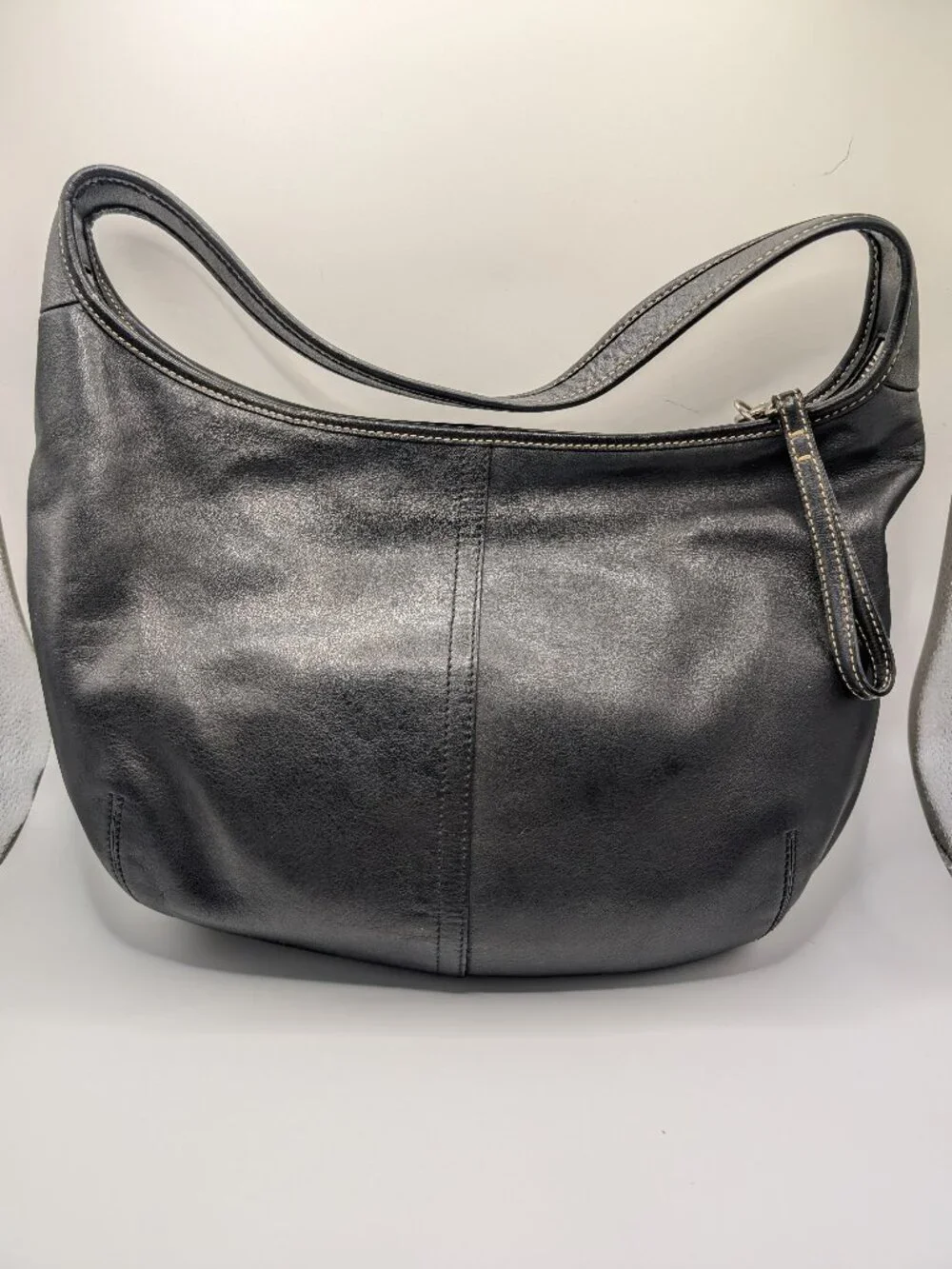 Coach Ergo Hobo Bag 9219 Vintage Y2K Black Leather Shoulder Bag